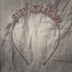 BIRTHDAY GIRL headpiece